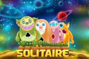 Alien Pyramid Solitaire